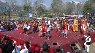 POKHARA STREET FESTIVAL DANCE Biggest Street Festival in Nepal [upl. by Erwin758]