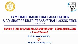 PSG Sports Club CBE Vs Cluny BB Academy SLM WOMEN TNBA amp CDBA COIMBATORE ZONE [upl. by Volding68]