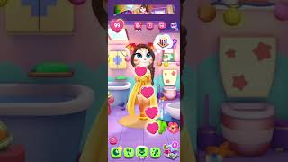 My talking angela shortvideo talkingtom mytalkingangela2 cat trend gaming funny games [upl. by Aihsotal603]