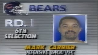 1990 Chicago Bears Draft [upl. by Gurias]