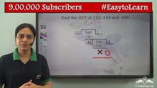 HCF Long Division Method  3 numbers  Class 5  CBSE  NCERT  ICSE [upl. by Asyram]