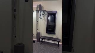 ⁠Home gym update tonal homegym [upl. by Eiltan]