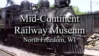 MidContinent Railway Museum 1989 and 1995 [upl. by Htrowslle]