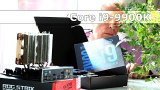 Processeur Intel Core i99900K dIntel présentation et montage [upl. by Eillime]