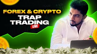 27 March  Live Market Analysis for Forex and Crypto  Trap Trading Live [upl. by Vivyan]