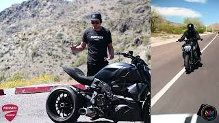 2023 Ducati Diavel Granturismo Black and 1260S review [upl. by Zerk471]