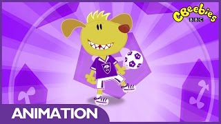 CBeebies Footy Pups  Benny Player Profile [upl. by Prisca]