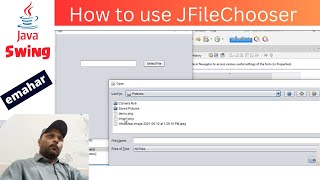 How to use File Chooser  Java Swing [upl. by Riggins]