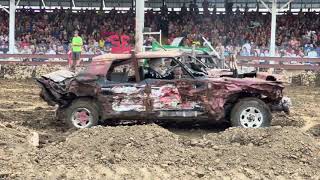 8123 Adams County Fair Demo Derby Street Stock Weld [upl. by Luapnhoj]