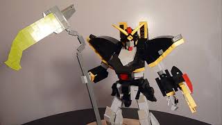 Gundam Deathscythe  A Mobile Suit Creation BY BWTMTBRICKWORKS [upl. by Emil498]