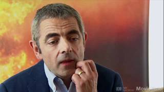 Johnny English Reborn  an interview with Rowan Atkinson [upl. by Novelc893]