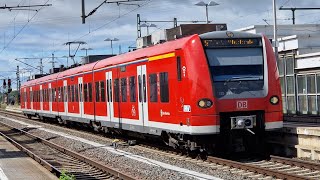 Mitfahrt in der kompletten S7 von RiedstadtGoddelau bis Frankfurt Main Hbf in der BR 425 5335 [upl. by Llerrut]