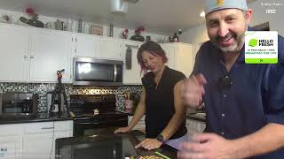 Cooking Stream With Mrs Skizz  hellofreshpartner ad [upl. by Eedia]