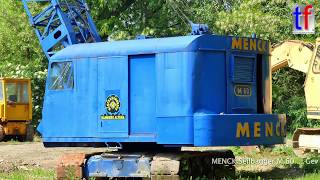 MENCK M 60 Dragline  Seilbagger Feldbahn amp Industriemuseum Wiesloch Germany 2018 [upl. by Leigh380]