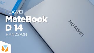 Huawei Matebook D14 HandsOn Review [upl. by Rattray]