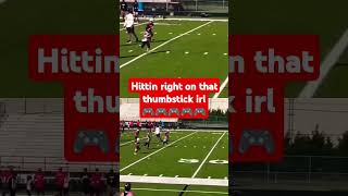 Hittin right on that thumbstick irl football highlights coppellcowboys [upl. by Laura954]