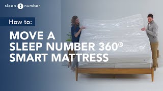 How To Move A Sleep Number 360® Smart Mattress In 5 Easy Steps [upl. by Eirollam594]