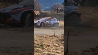 Neuville mistake Rally Monte 2024 [upl. by Anastase]