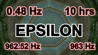 048 Hz EPSILON  10 hours for Support immune function amp Reduce anxiety levels RIGHT ear 963 Hz [upl. by Rot]