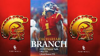 Zachariah Branch  Freshman Debut Highlights [upl. by Lamson]