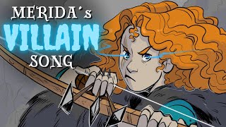 MERIDAS VILLAIN SONG  Touch the Sky  ANIMATIC  Brave cover by Lydia the Bard [upl. by Anyala]