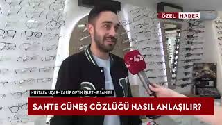 Sahte güneş gözlüğü nasıl anlaşılır [upl. by Ledba]