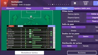 LA MEJOR TÁCTICA PARA GANAR PARTIDOS EN FOOTBALL MANAGER MOBILE 2023 [upl. by Primrosa]