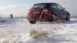 Audi S3 8L Snow Launch [upl. by Sigismund513]