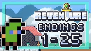 REVENTURE ENDINGS 125 Walkthrough  2 Left Thumbs [upl. by Luaped944]