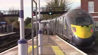 A few Southeastern trains at Faversham station [upl. by Allenad127]