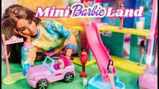 NEW Mini BarbieLand  Are They A Good Size Doll For Barbie Better Than Mini Bratz [upl. by Llekram]