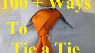 HOW TO TIE A TIE Sidewinder Knot [upl. by Oyam]