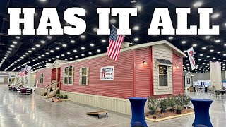 BRAND NEW single wide mobile home that TRULY has EVERYTHING Prefab House Tour [upl. by Lisha]