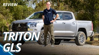 2024 Mitsubishi Triton GLS Review  Is the most popular new Triton variant worth your money [upl. by Jabon]