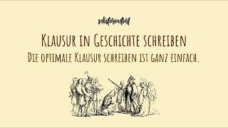 15 Punkte Klausur in Geschichte in der Oberstufe schreiben  So gelingt DIR die Klausur im Abitur [upl. by Hibbitts103]