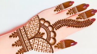 Easy Arabic Mehndi Design Tricks 2024  Back Hand Mehandi Design  Stylish Mehandi Design  Mehndi [upl. by Assert]