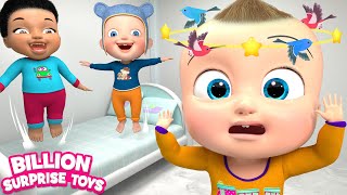 Five Little Babies Healthy Eating  BillionSurpriseToys Nursery Rhymes Kids Songs [upl. by Lamee473]