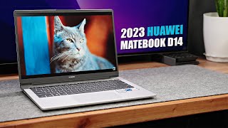 Experience the Power of AI Huawei MateBook D14 2023 REVIEW [upl. by Reinnej]