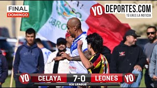 Real Celaya Cerro Prieto 🆚 Leones Negros FINAL 1a División ICS League Verano yodeportes [upl. by Plunkett260]