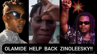 Zinoleesky SHOCK As Olamide Repost And Help Zino New Song Trend [upl. by Buttaro818]