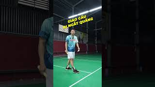 Giáo Sư Thạo PHÁT CẦU PHẠM LUẬT badminton vnb caulong shorts short [upl. by Nowell342]