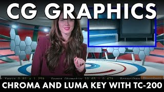 SE1200 Tips and Tricks How to do CG with Chroma Key and Luma Key [upl. by Saylor915]