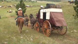 Stagecoach Driving in the Dakotas [upl. by Mussman]