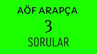 AEAPÇA 3 2 V3 3 ÜNTE MEÇHU FİİL NAİBUL FAİL İLE İLGİLİ SORULAR [upl. by Enenaj]