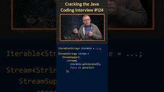 Can you create a stream with from an Iterable  Cracking the Java Coding Interview [upl. by Enamrahs]