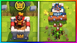 THIS LEVEL 1 ALMOST BEAT ME in Clash Royale [upl. by Eissirk]