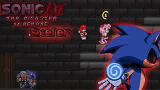 Sonicexe The Disaster 2D Remake edición Exeller gameplay parte 3 loquendo [upl. by Chak714]