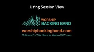How to use session view in Ableton with a Master Template [upl. by Mehalek]