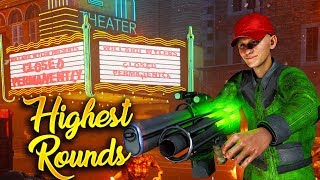 Top 5 Highest Round World Records in Infinite Warfare Zombies Infinite Warfare Zombies Top 5 [upl. by Hessler]