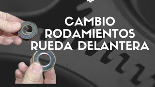 CAMBIAR RODAMIENTOS DE LA RUEDA DE TU MOTO DE TRIAL [upl. by Jania]